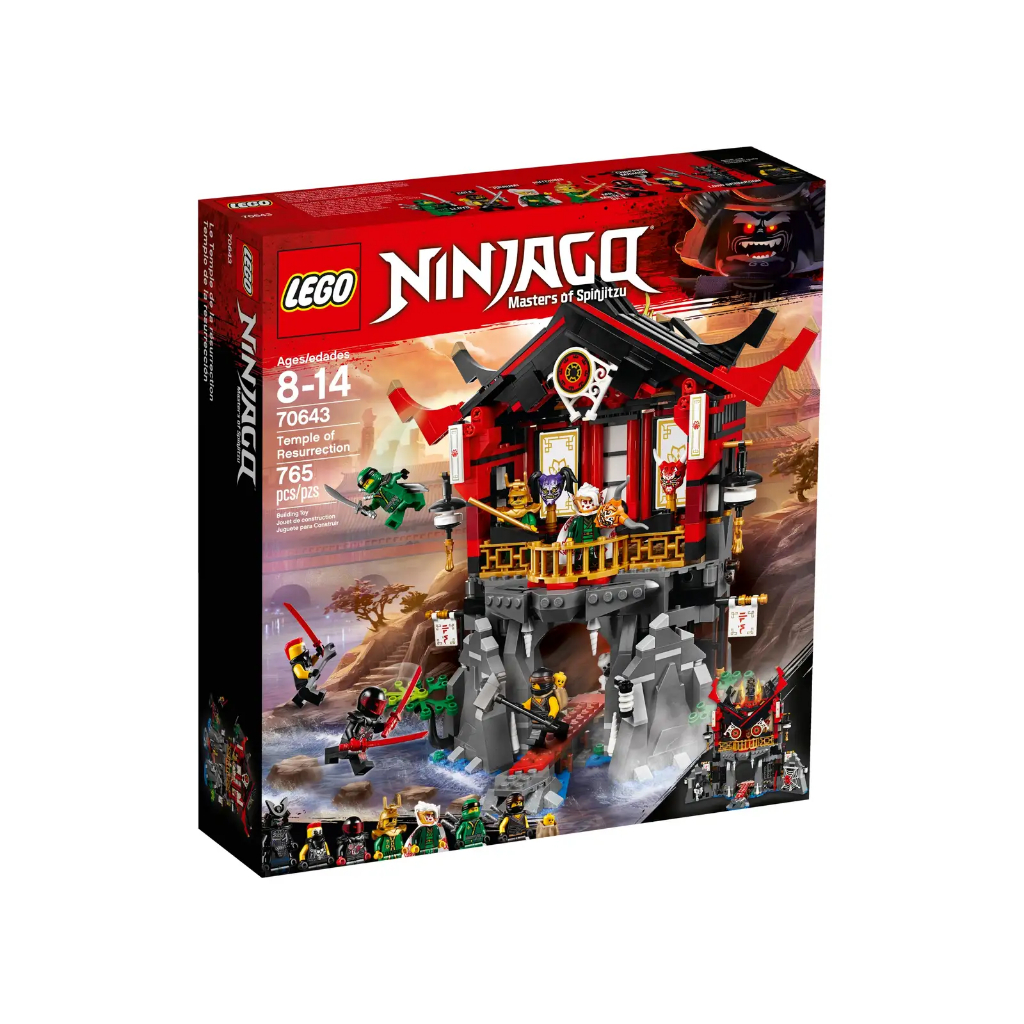 BrickMonster Box 8 10 Lego 70643 Ninjago Temple of Resurrection