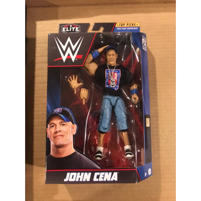 Mattel WWE Elite Collection Top Picks John Cena Action Figure | Shopee ...