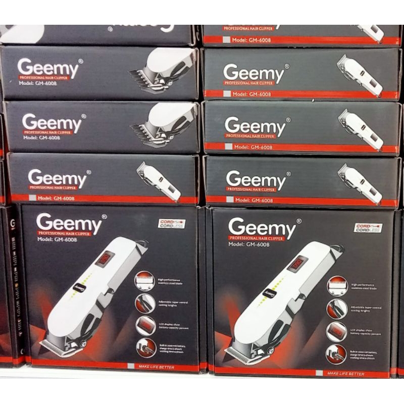 Original Geemy professional hair clipper.M 6008 | Shopee Malaysia