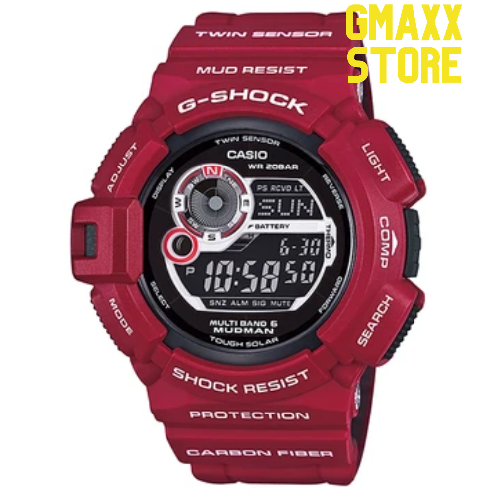 G Shock Original Model GW 9300RD 4 Mudman Used Item 2014 Shopee Malaysia