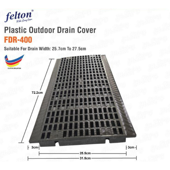 FELTON HEAVY DUTY DRAIN COVER 10
