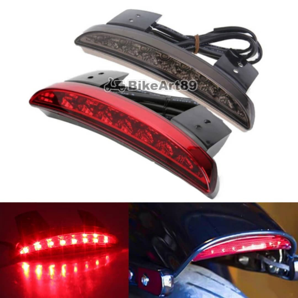 Universal Chopper Tail Light Lampu Belakang JH194 Mini Harley Davison ...