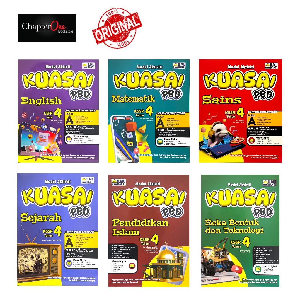 [Ilmu Bakti] Modul Aktiviti Kuasai PBD KSSR | Tahun 4 (2024) | Shopee ...