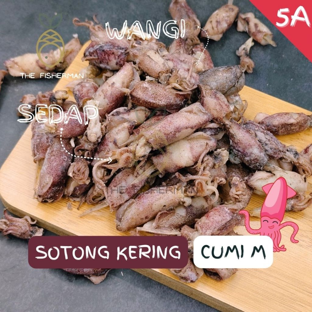 Baby Sotong Cumi Kering 5a Sambal Sotong Cumi Dried Sotong Cumit