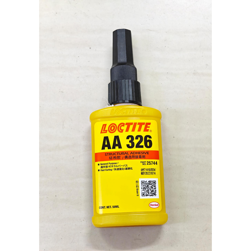 LOCTITE AA 326 50ML SPEEDBONDER STRUCTURAL ADHENSIVE IDH231560 | Shopee ...