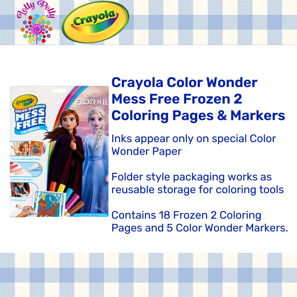 🔥In Stock🔥 | 💯% Authentic | Lowest Price Crayola Color Wonder Mess Free