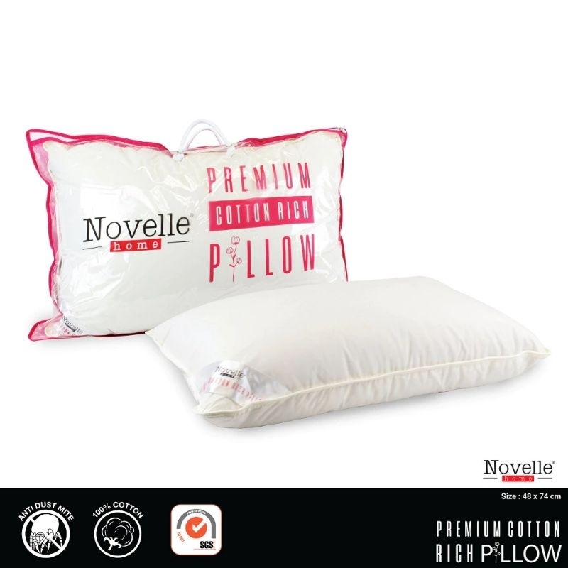 Novelle cotton rich pillow best sale