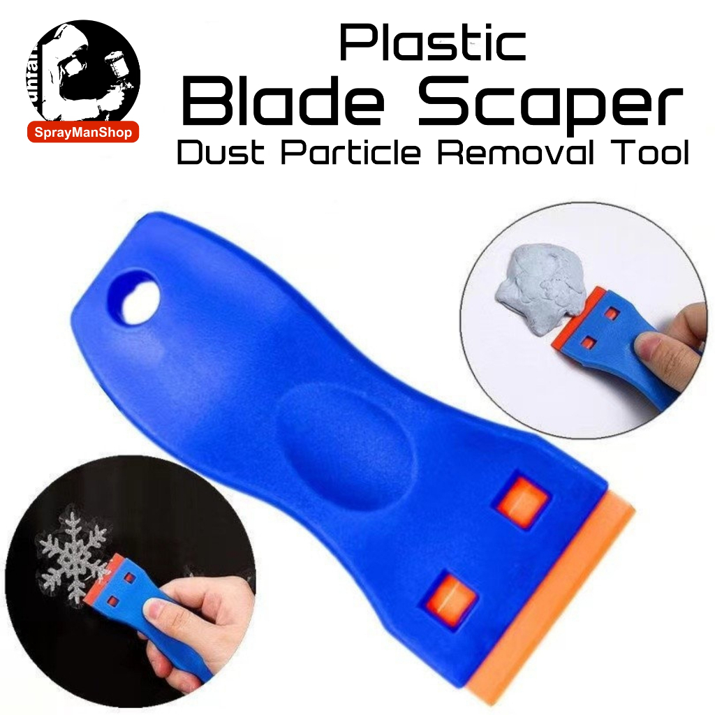 Plastic Blade Scraper Surface Dust Particle Sticker Dirt Removal Tool ...
