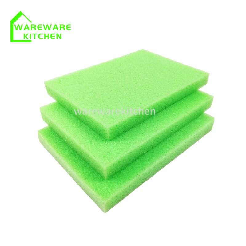 3Pcs Multipurpose Rectangle Yellow Sponge Car Wash Sponge Multipurpose ...