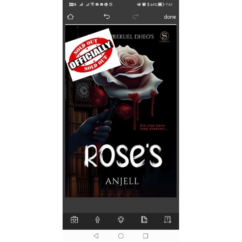 SOLD OUT... NOVEL ROSE'S - ANJELL.... | Shopee Malaysia