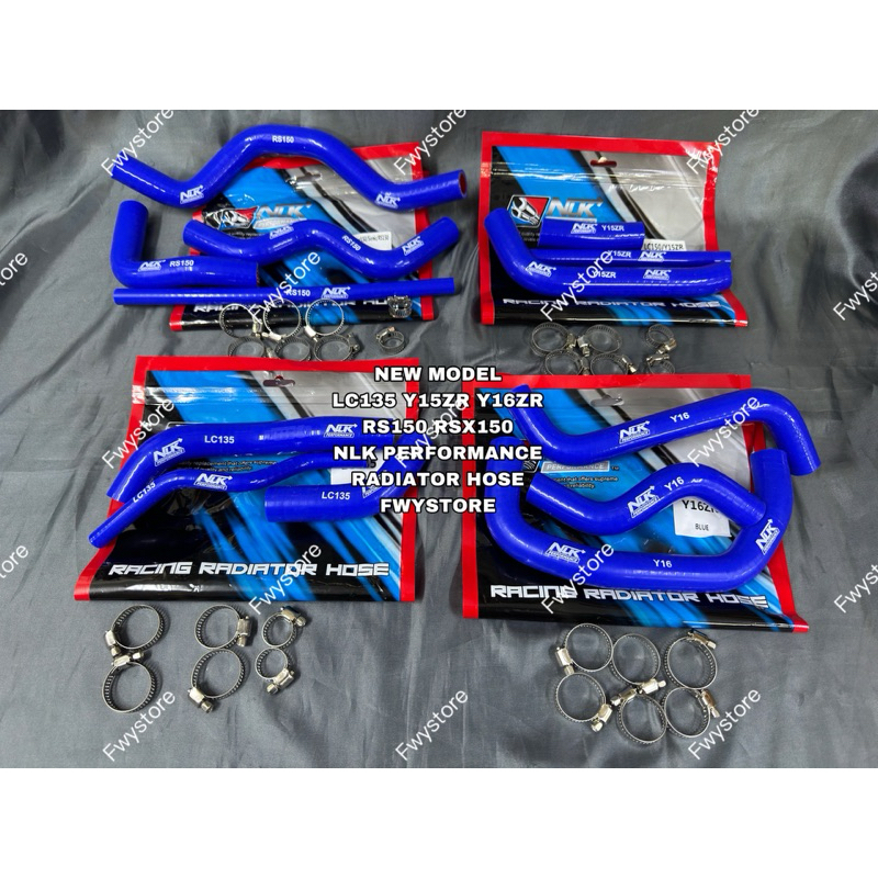 NLK RADIATOR RACING HOSE LC135 Y15ZR RS150 RSX150 Y16ZR | Shopee Malaysia