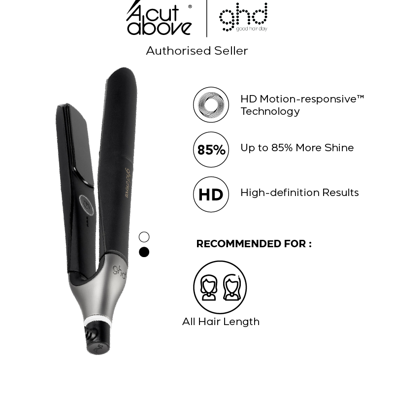 ghd Chronos Hair Straightener in Black & White & Cyber Lime (3 Years Warranty) Shopee Malaysia