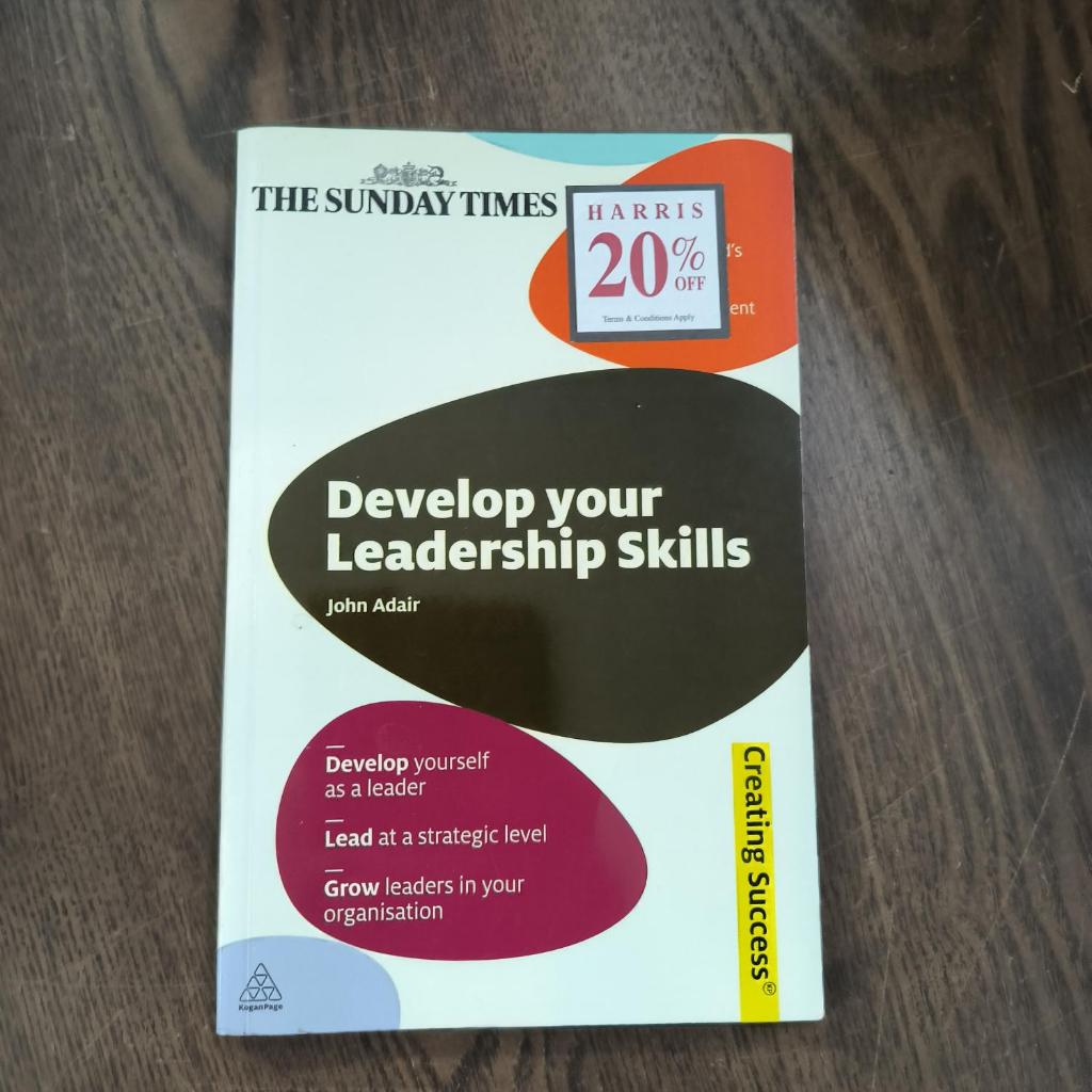 Develop Your Leadership Skills John Adair Shopee Malaysia