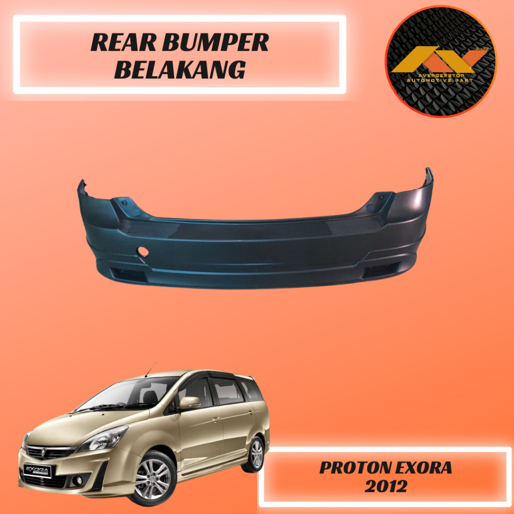 Proton Exora Bold Rear Bumper Belakang PP Material 100% New High ...