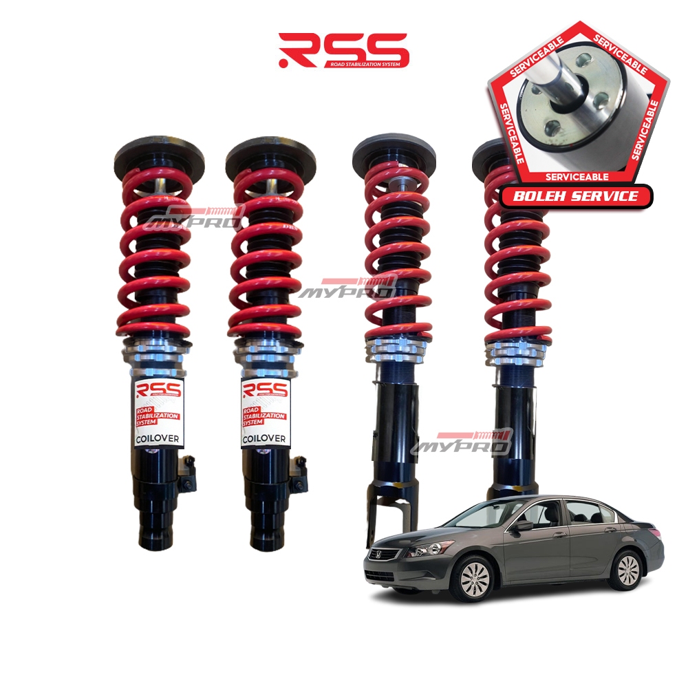 RSS Road Stabilization System Adjustable Absorber Suspension for Honda ...