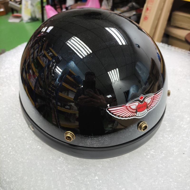 100 ORIGINAL MHR III STENG KURA KURA HALF CUT HELMET BOGO VISOR TINTED