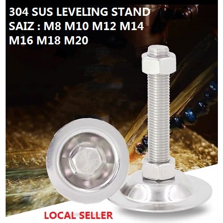 LEVELING STAND - STANDARD SUS M20x95x150 | Shopee Malaysia