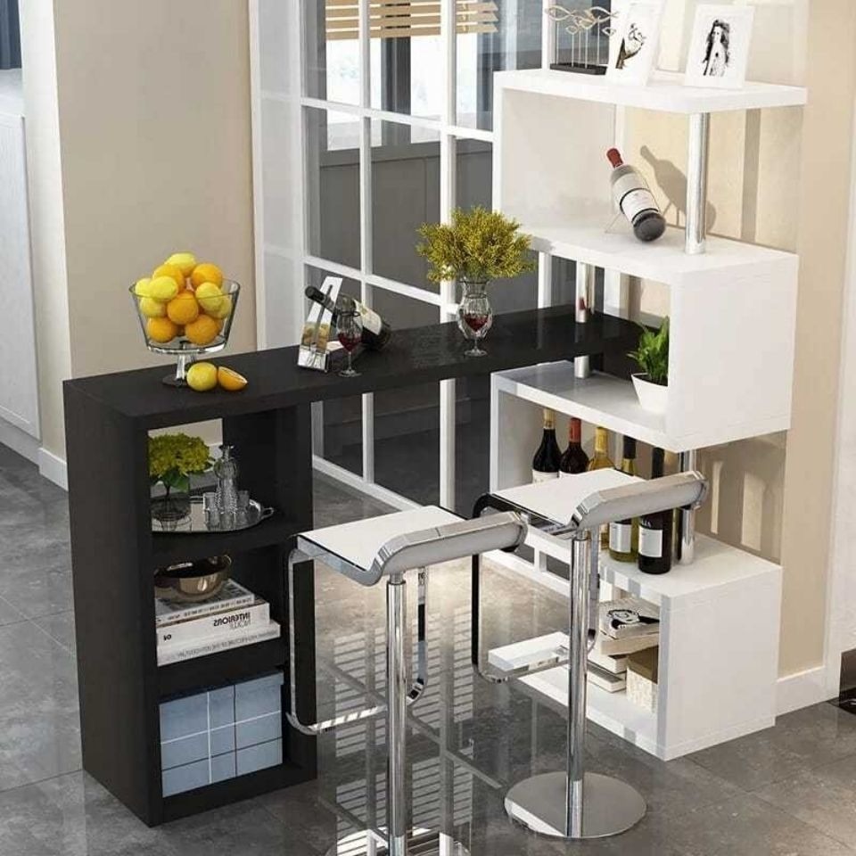 Simple and fashionable bar table creative home partition cabinet wine ...