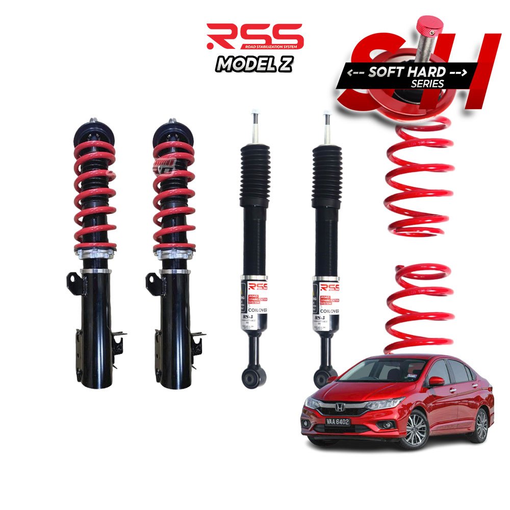 RSS Model Z Adjustable Absorber Suspension High Low Soft Hard Bodyshift