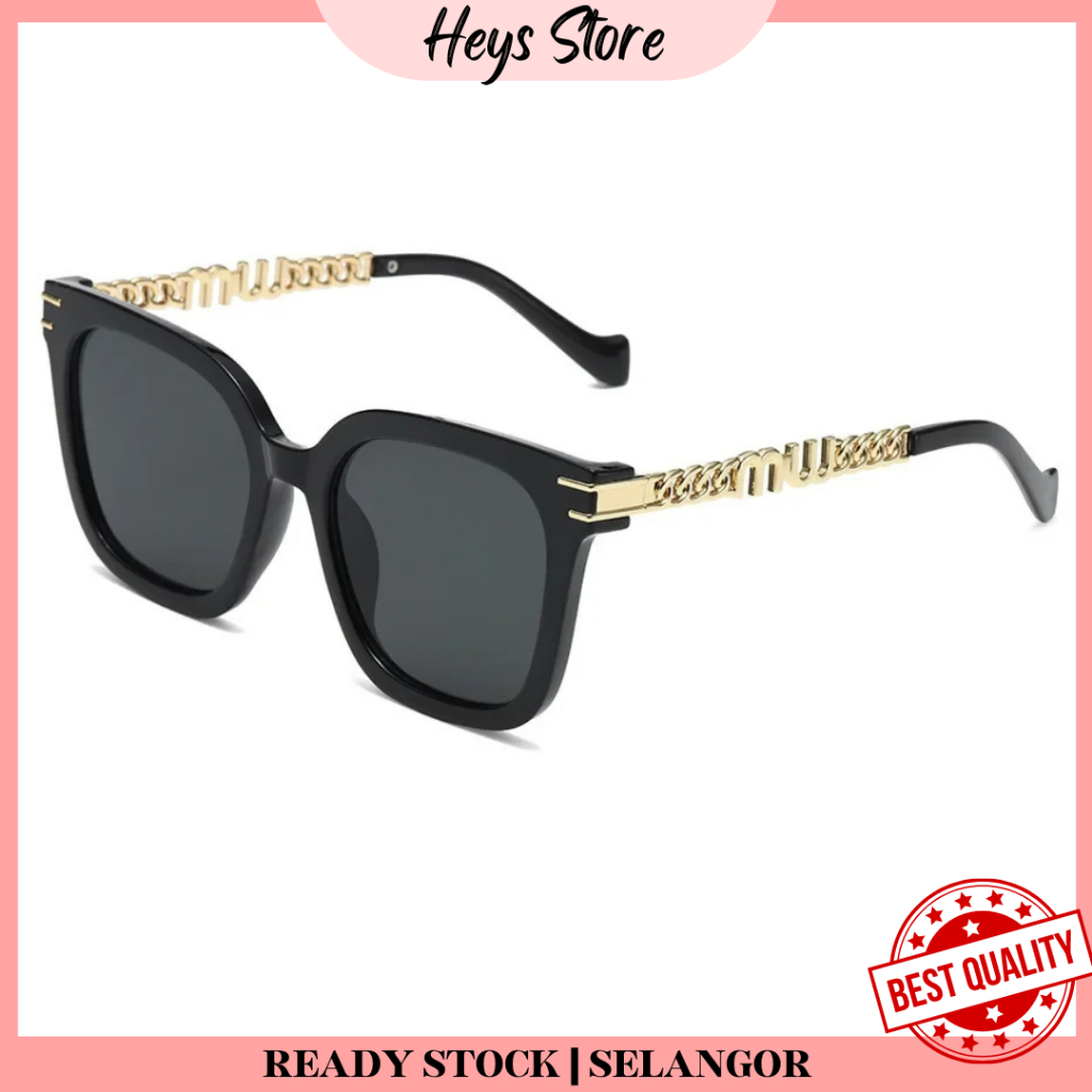 New Luxury Sunglasses Viral Korean Style Spek Cermin Mata Kaca Mata ...