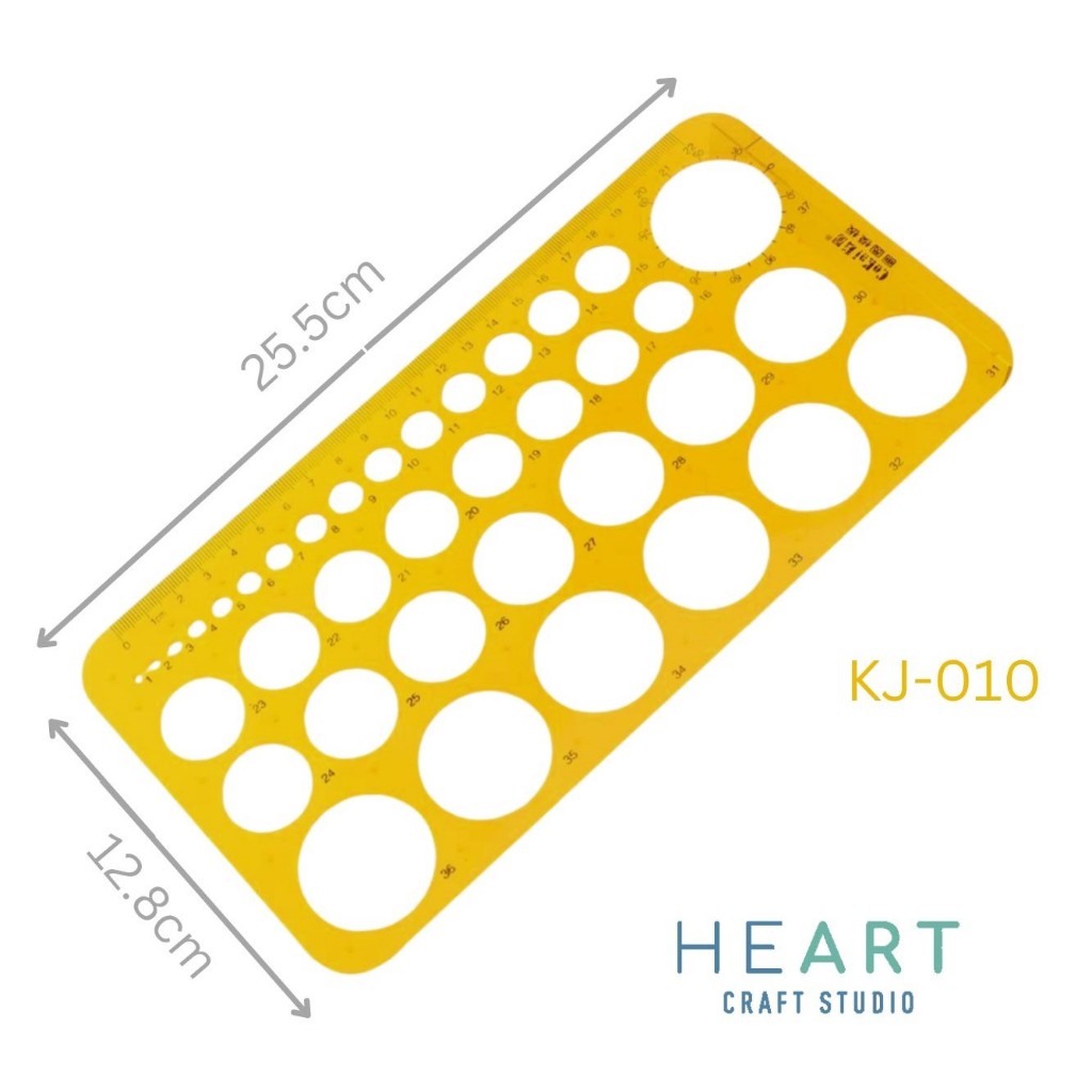 COKAI (KJ-010) Circle unctional Template Ruler for Drawing ...