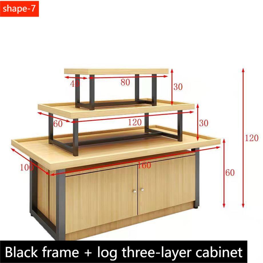 Product display table cosmetics island cabinet mother and baby ...
