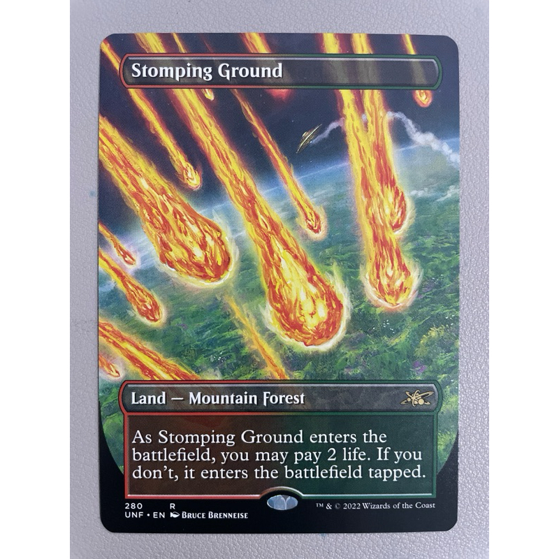 MTG:Unfinity (UNF) 280 R - Stomping Ground (Borderless) | Shopee Malaysia