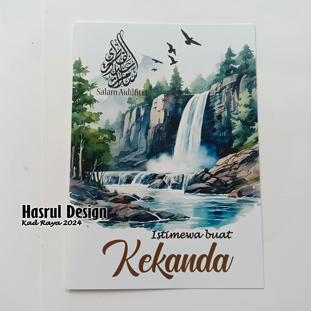 KAD RAYA KEKANDA SIZE A4 + FREE KALENDAR | Shopee Malaysia