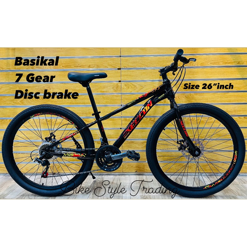 Size basikal mtb sale