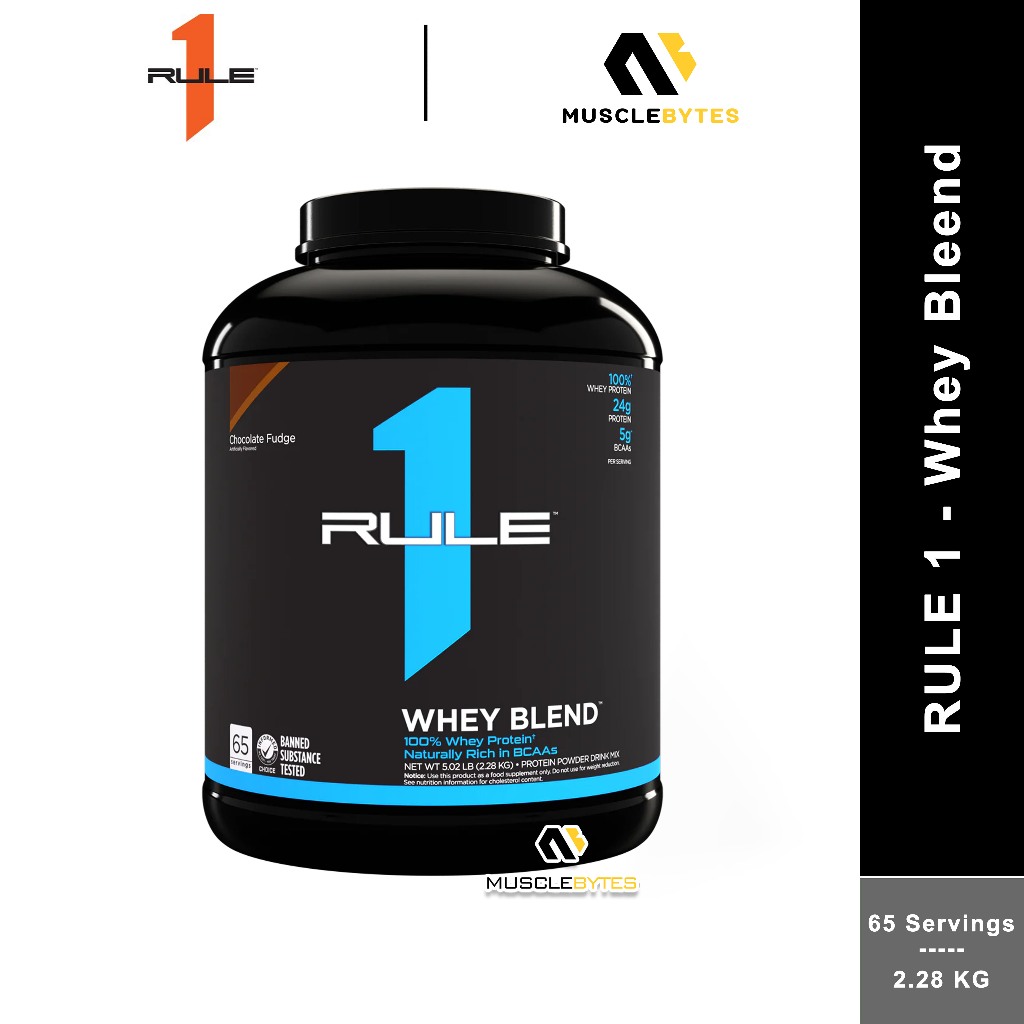 Rule 1 Whey Protein Blend 5lbs 100 Whey Protein Rule1 Shopee Malaysia 9234