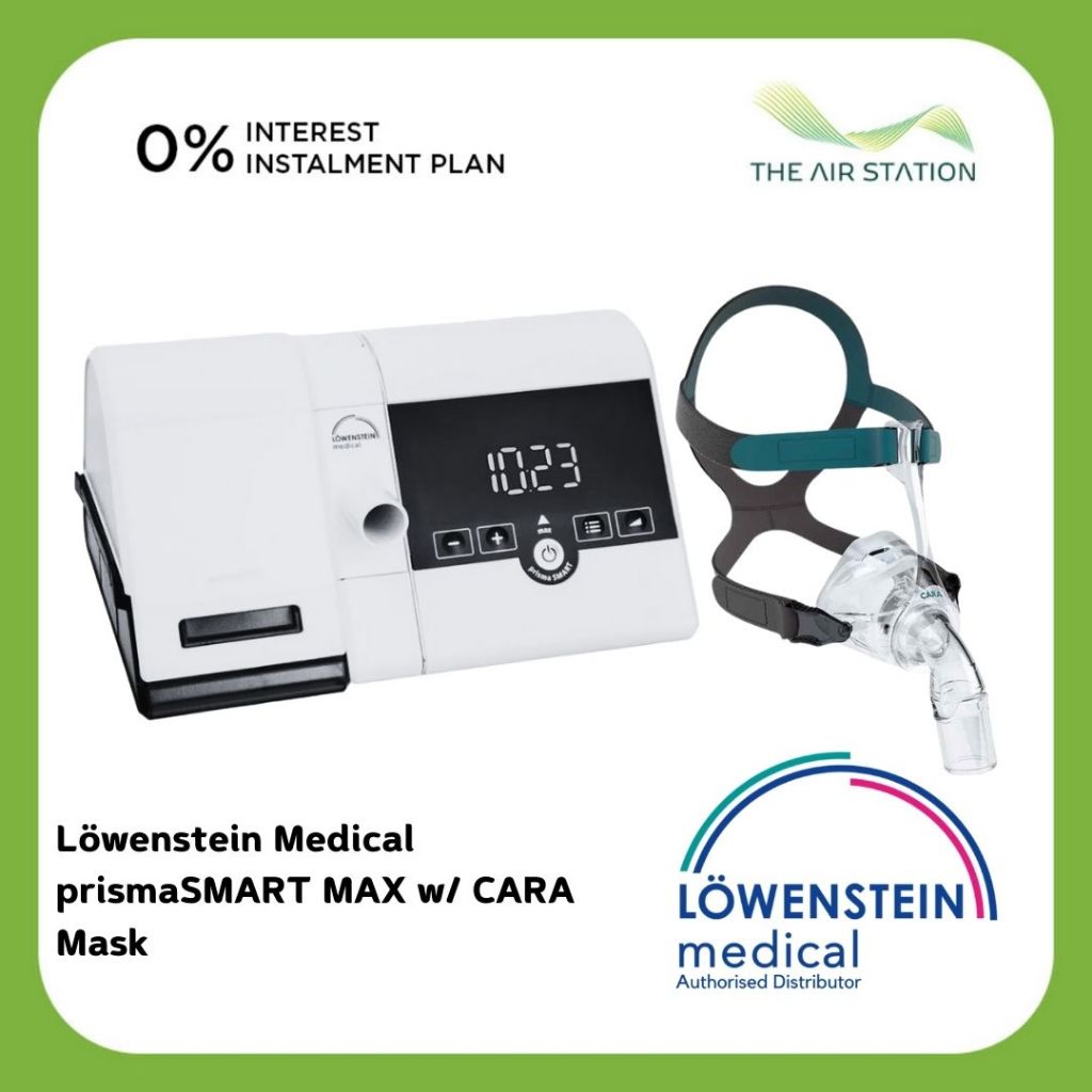 Löwenstein Medical Prisma Smart MAX With Mask Bundle CPAP BPAP APAP ...