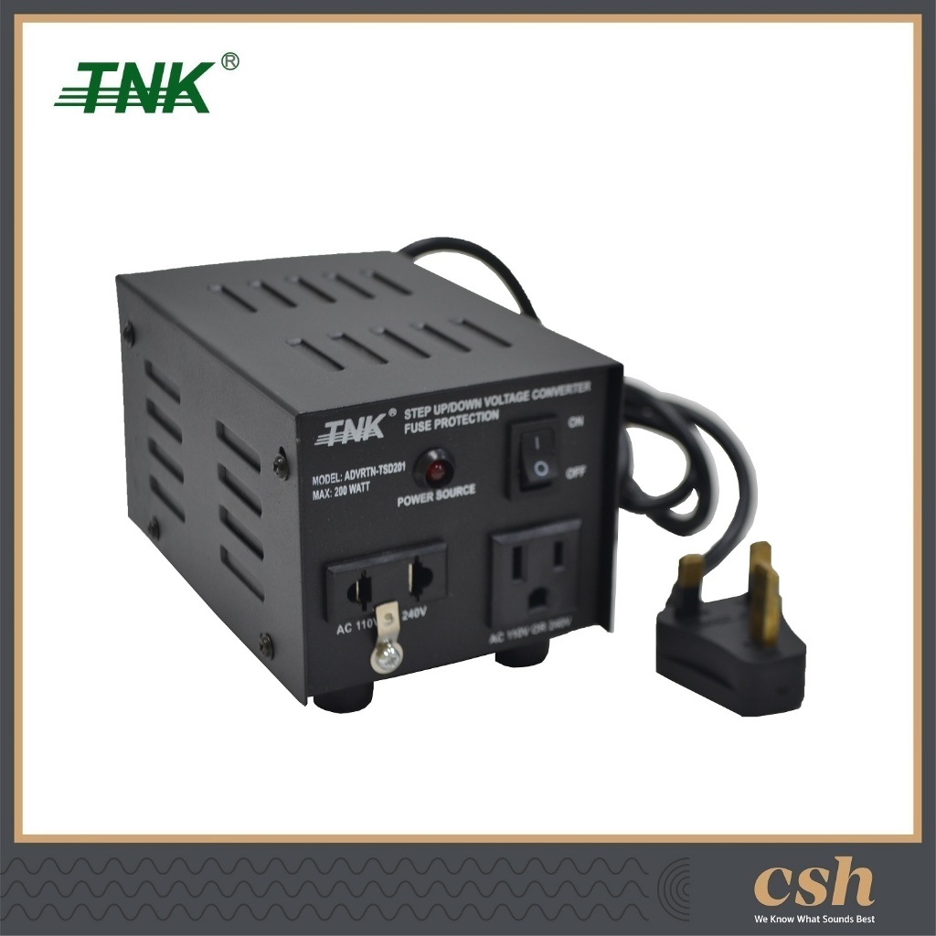 TNK TSD201 200W Step Up/Down Voltage Converter [For convert from 240 ...