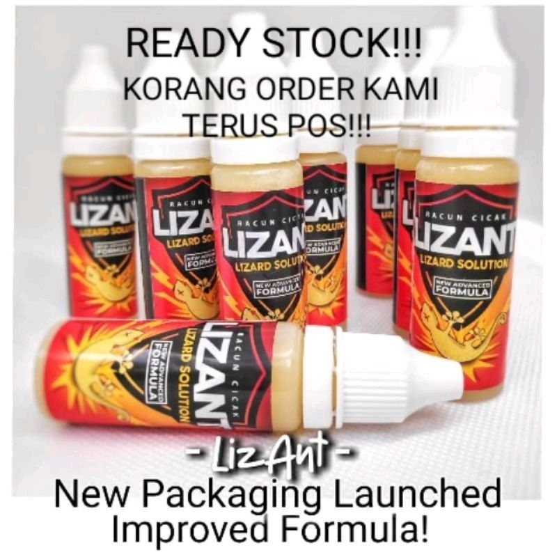 Ready Stock Racun Poison Cicak Tokek Lizard Killer - 15ML - 超强璧虎药 ...