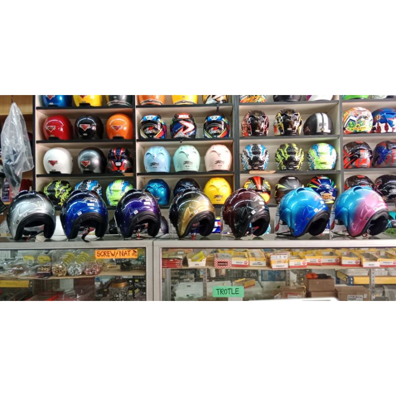 Arc ritz two tone raya special colour 2024 free visor two tone / tinted ...