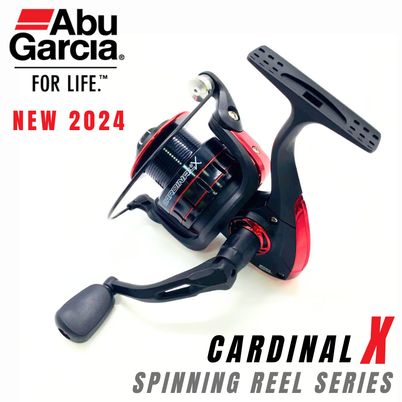 Moulinet Spinning Abu Garcia Cardinal X - 1000FD à 5000FD - Neuf Ratio 5.2:1