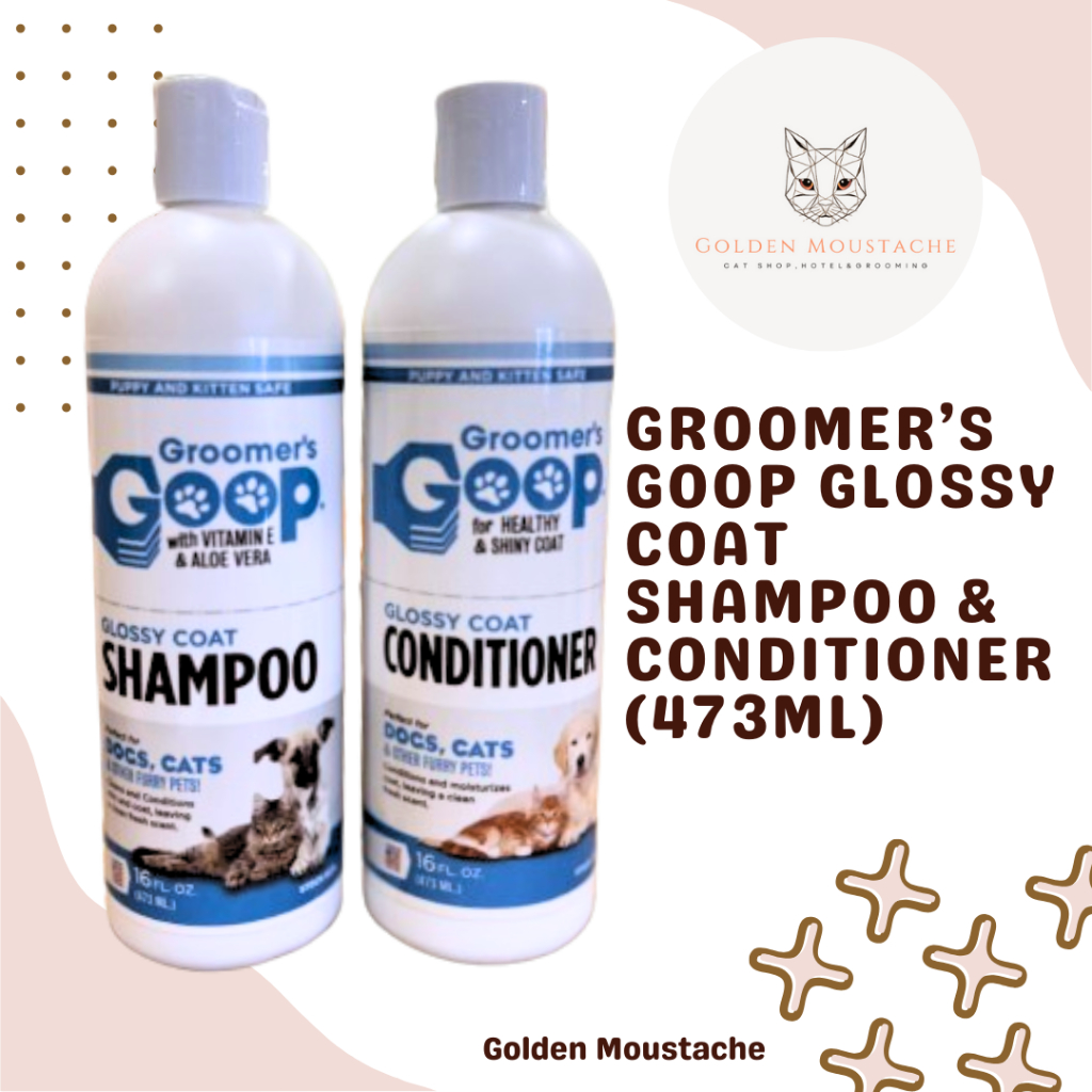 🔥 [ORIGINAL] ® Groomer's GOOP Gloss Shampoo / Conditioning(473ml ...