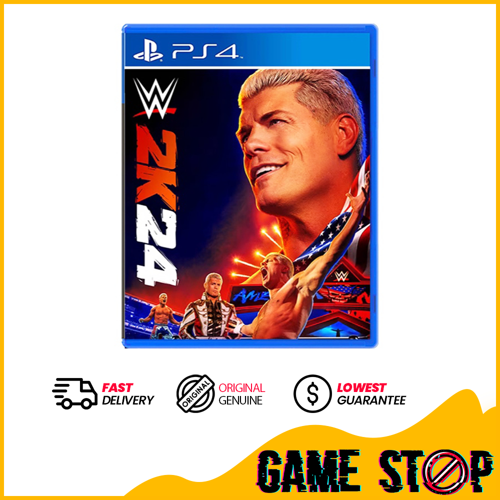 PS4 WWE 2K24 Standard English Version | Shopee Malaysia