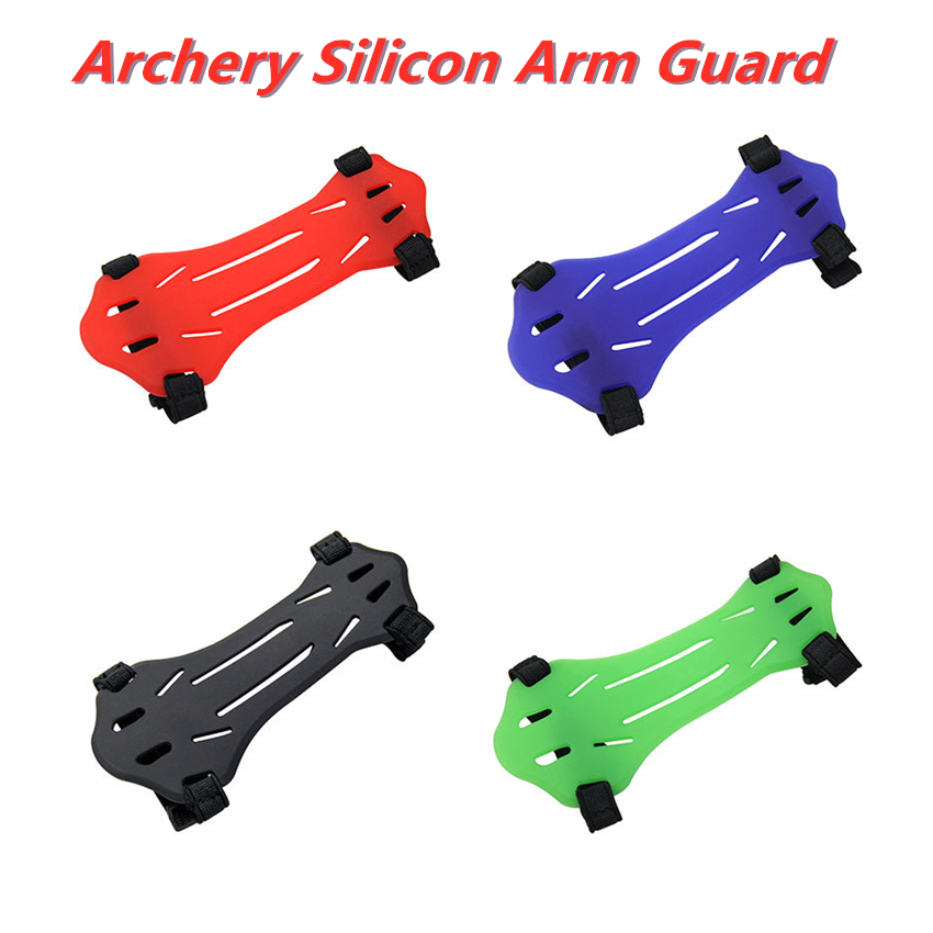 Archery Arm Guard Silicon Rubber With Adjustable Straps | Shopee Malaysia