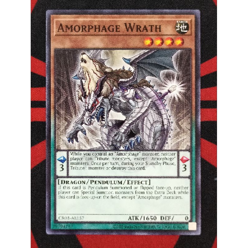 YUGIOH KONAMI CR03-AE157 Amorphage Wrath (Common) | Shopee Malaysia