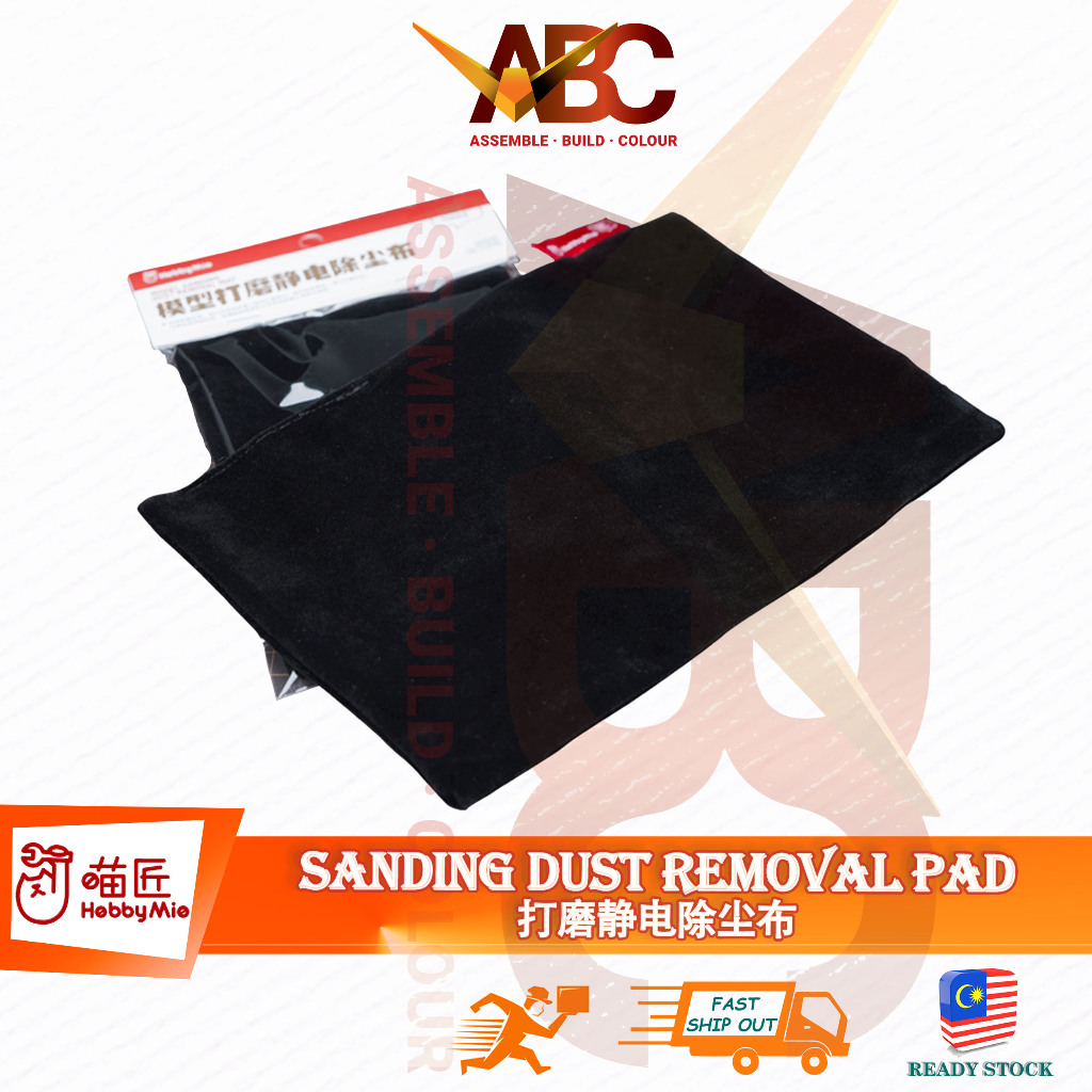 (HobbyMio) Sanding Dust Removal Pad - Sandpaper Powder Debris Clean Mat ...