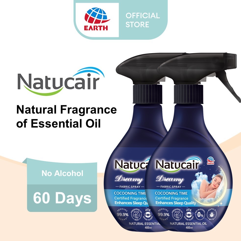 [2 SETS] Natucair Dreamy Fabric Spray Kill Bacteria & Sleep Better