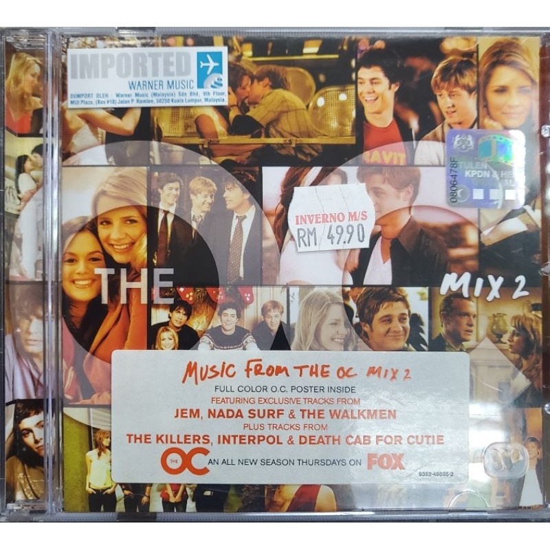 Music From The OC : Mix 2 - Original Soundtrack (CD) | Shopee Malaysia