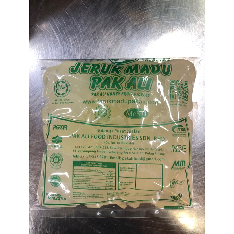 JERUK MADU PAK ALI ORIGINAL PENANG(BUAH KABUNG/BUAH NAU) | Shopee Malaysia