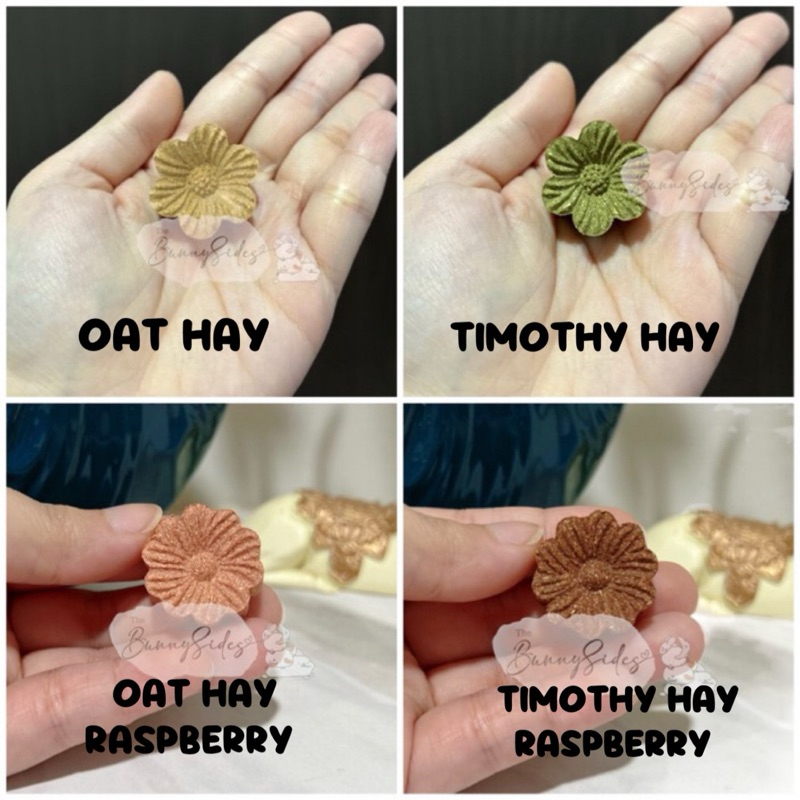 Homemade Baked Hay Biscuits 自制磨牙草饼 for guinea pig, rabbit and chincilla ...