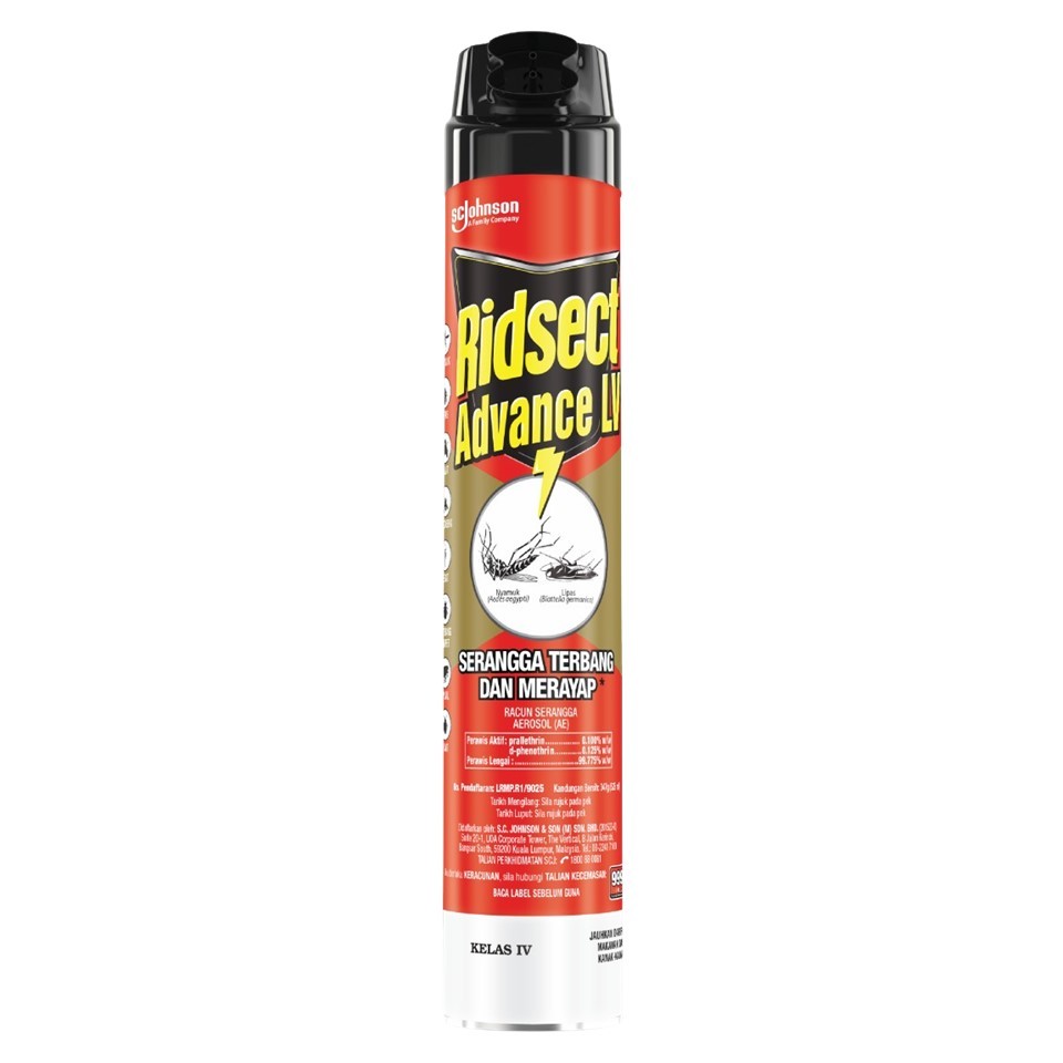 Ridsect Advance LV Insect/Mosquito/Cockroach Killer Aerosol Spray ...