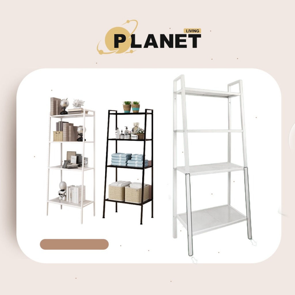 Living Planet Multilayer Simple Storage Rack Shelf Bookshelf Living ...