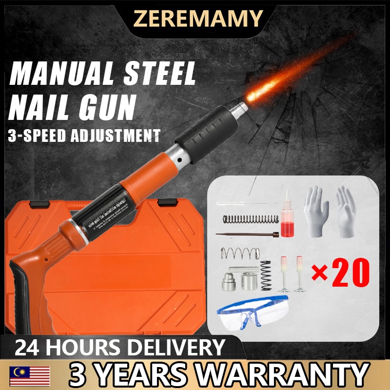 Manual Steel Nails Gun Concrete Rivet Tool Steel Rivet Gun Tufting Gun ...