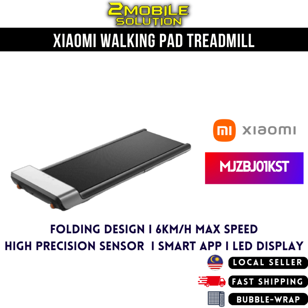 XIAOMI Walking Pad Treadmill A1 Smart Foldable Design I 6KM h MAX SPEED I Smart APP Control I Hidden LED Display