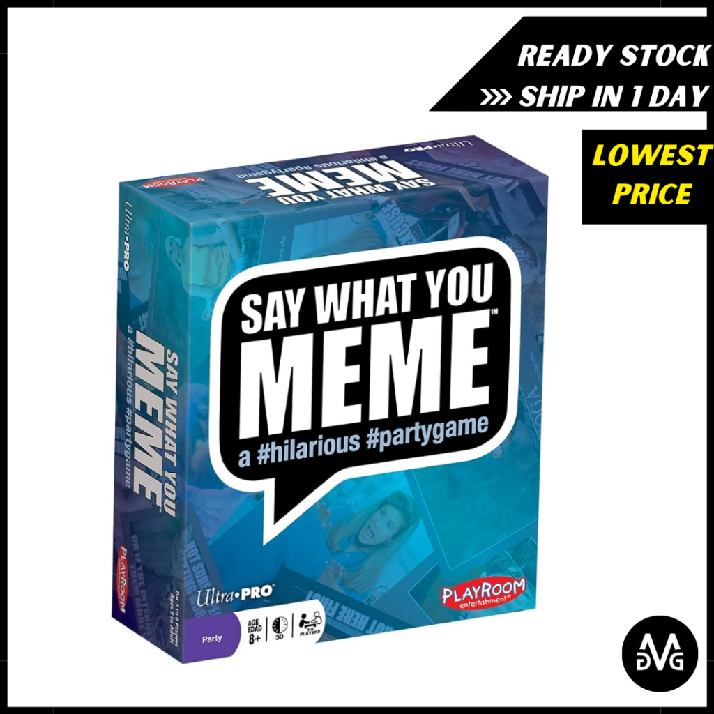 Say What You Meme ? What Do You Meme Card Games Board Games for Adults ...