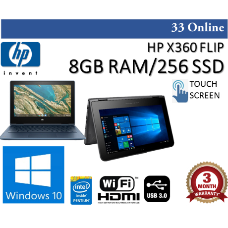 REFURBISHED HP X360 310/8GB/256SSD/TOUCH SCREEN/PENTIUM - RM 539.00 ...